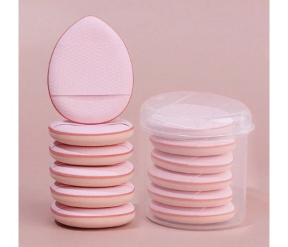 Boîte Houppettes Rose (6 pièces) par AYA PARIS