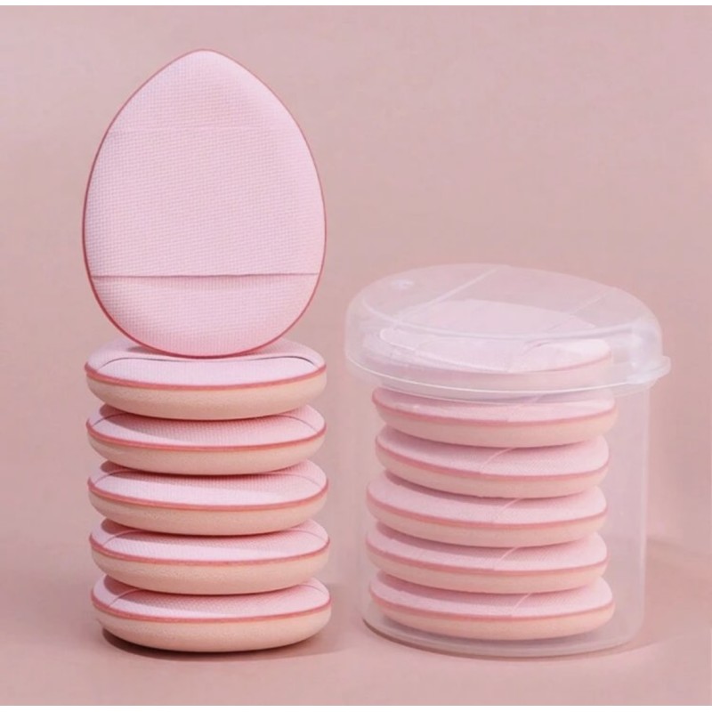 Boîte Houppettes Rose (6 pièces) par AYA PARIS