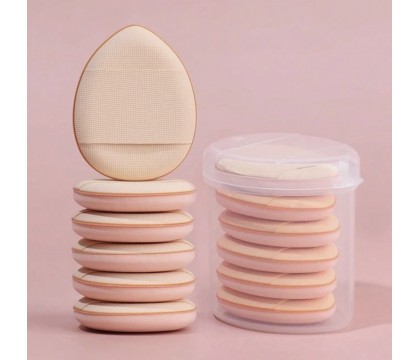 Boîte Houppettes Beige (6 pièces) par AYA PARIS
