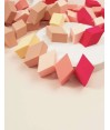 Pochette Eponge en Diamant Nude (5 pièces) par AYA PARIS