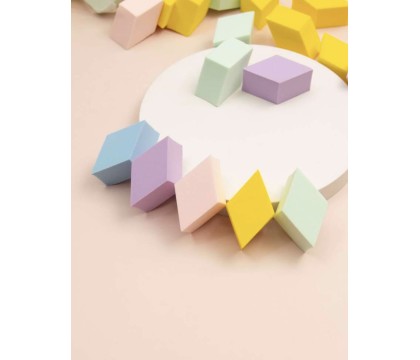 Pochette Eponge en Diamant Pastel (5 pièces) par AYA PARIS