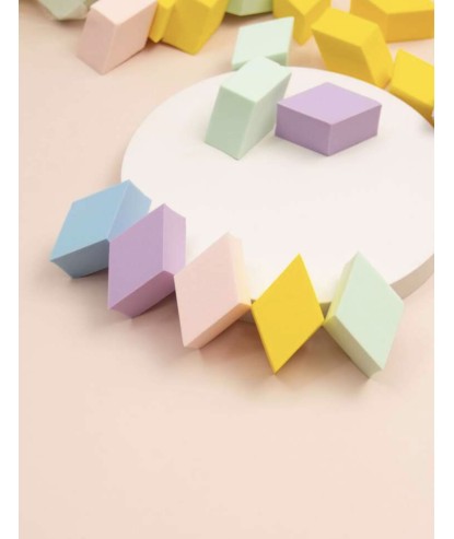 Pochette Eponge en Diamant Pastel (5 pièces) par AYA PARIS