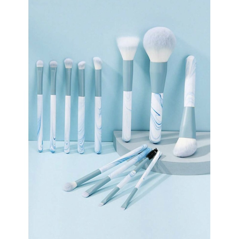 Pinceaux Make Up Bleu Ciel (12 pièces) par AYA PARIS