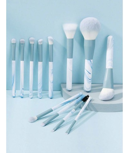 Pinceaux Make Up Bleu Ciel (12 pièces) par AYA PARIS