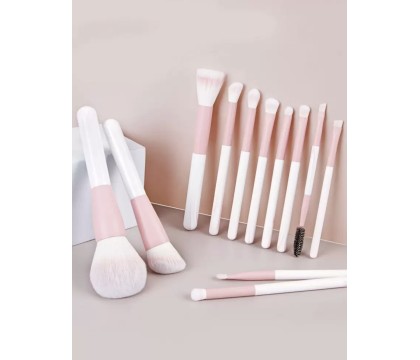 Pinceaux Make Up Rose (12 pièces) par AYA PARIS