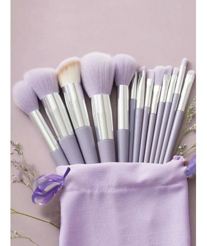 Pinceaux Make Up Violet (13 pièces) par AYA PARIS
