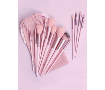 Pinceaux Make Up Rose (13 pièces) par AYA PARIS