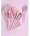 Pinceaux Make Up Rose (13 pièces) par AYA PARIS