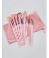 Pinceaux Make Up Rose (13 pièces) par AYA PARIS