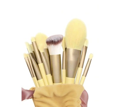 Pinceaux Make Up Jaune (13 pièces) par AYA PARIS 3
