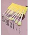 Pinceaux Make Up Jaune (13 pièces) par AYA PARIS