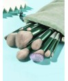 Pinceaux Make Up Vert (13 pièces) par AYA PARIS