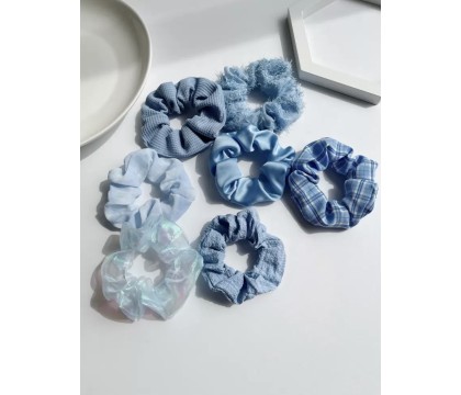 Chouchous Bleu Carreaux (7 pièces) par AYA PARIS