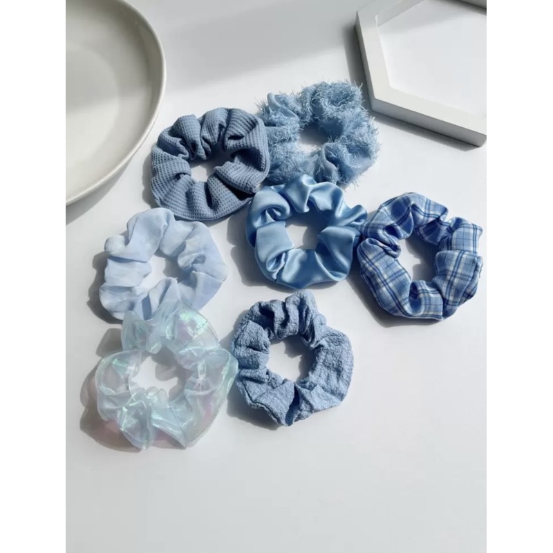 Chouchous Bleu Carreaux (7 pièces) par AYA PARIS
