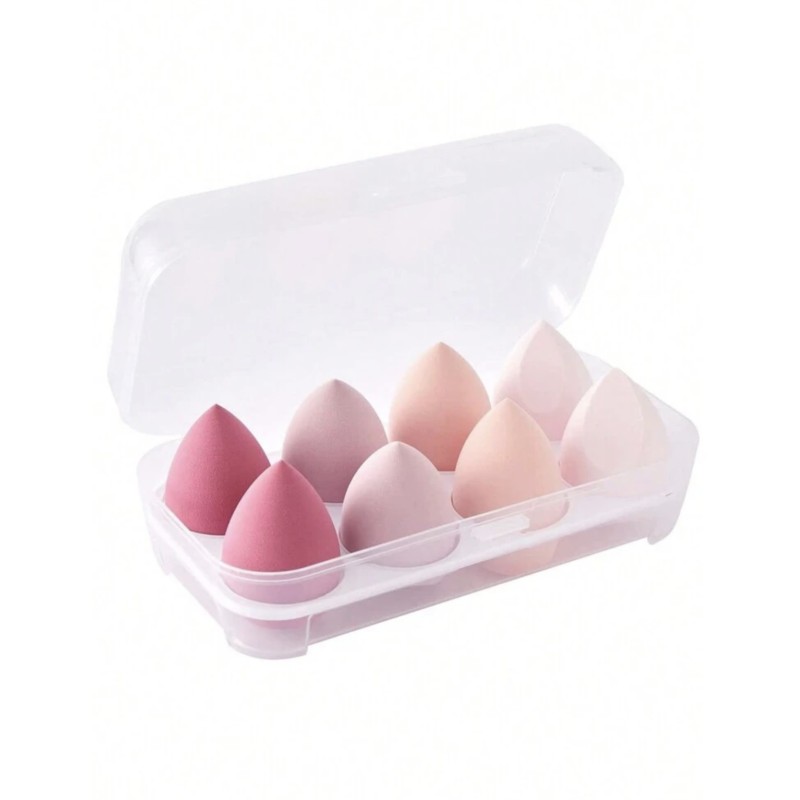 Boîte Beauty Blender Rose (8pièces) par AYA PARIS