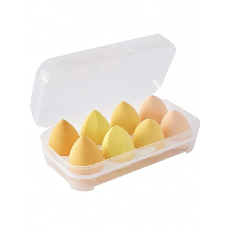 Boîte Beauty Blender Jaune (8pièces) par AYA PARIS