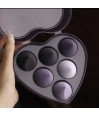 Boîte Beauty Blender Coeur Violet (6pièces) par AYA PARIS