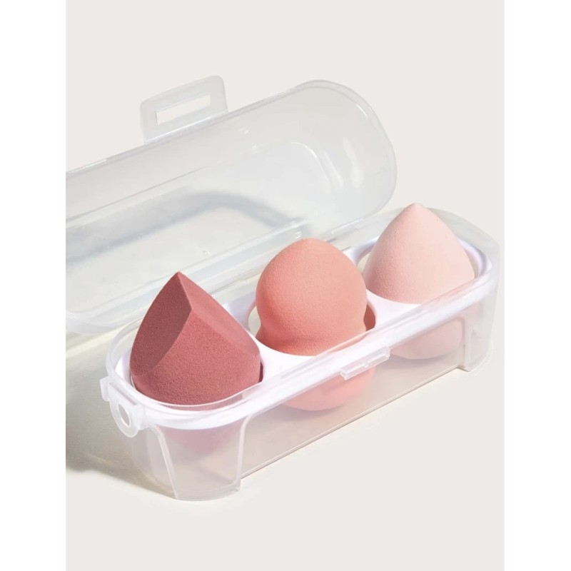 Boîte Beauty Blender Rose (3 pièces) par AYA PARIS