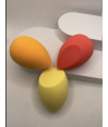 Boîte Beauty Blender Orange (3 pièces) par AYA PARIS