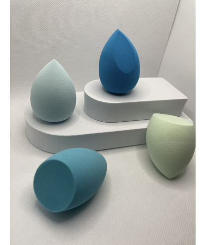 Boîte Beauty Blender Bleu (4 pièces) par AYA PARIS