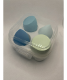 Boîte Beauty Blender Bleu (4 pièces) par AYA PARIS
