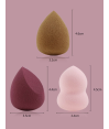 Pochette Beauty Blender Prune (3 pièces) par AYA PARIS