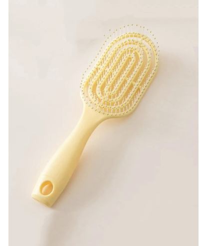 Brosse à cheveux Jaune par AYA PARIS