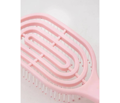 Brosse à cheveux Rose Bonbon par AYA PARIS 2