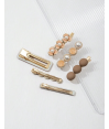 Barrettes cheveux Orange (6 pièces) par AYA PARIS