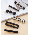 Barrettes cheveux Noir (6 pièces) par AYA PARIS