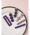 Barrettes cheveux Violette (6 pièces) par AYA PARIS