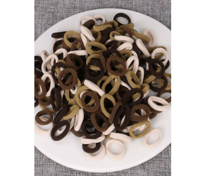 Elastique cheveux Marron (25 pièces) par AYA PARIS