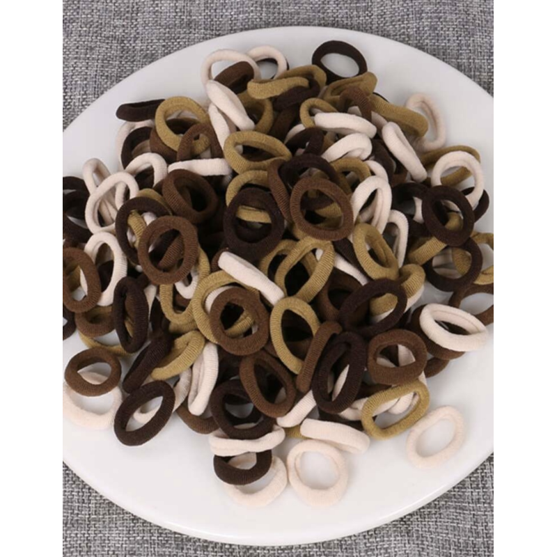 Elastique cheveux Marron (25 pièces) par AYA PARIS