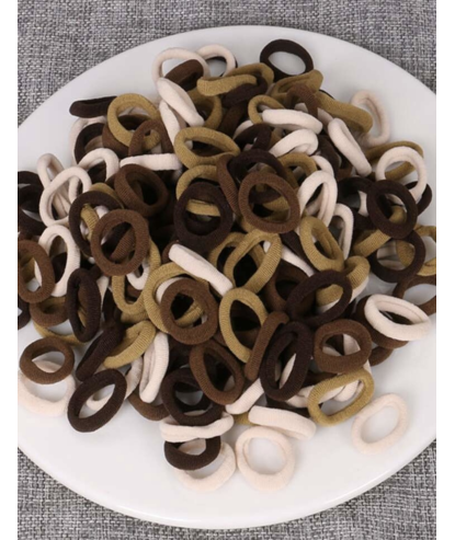 Elastique cheveux Marron (25 pièces) par AYA PARIS