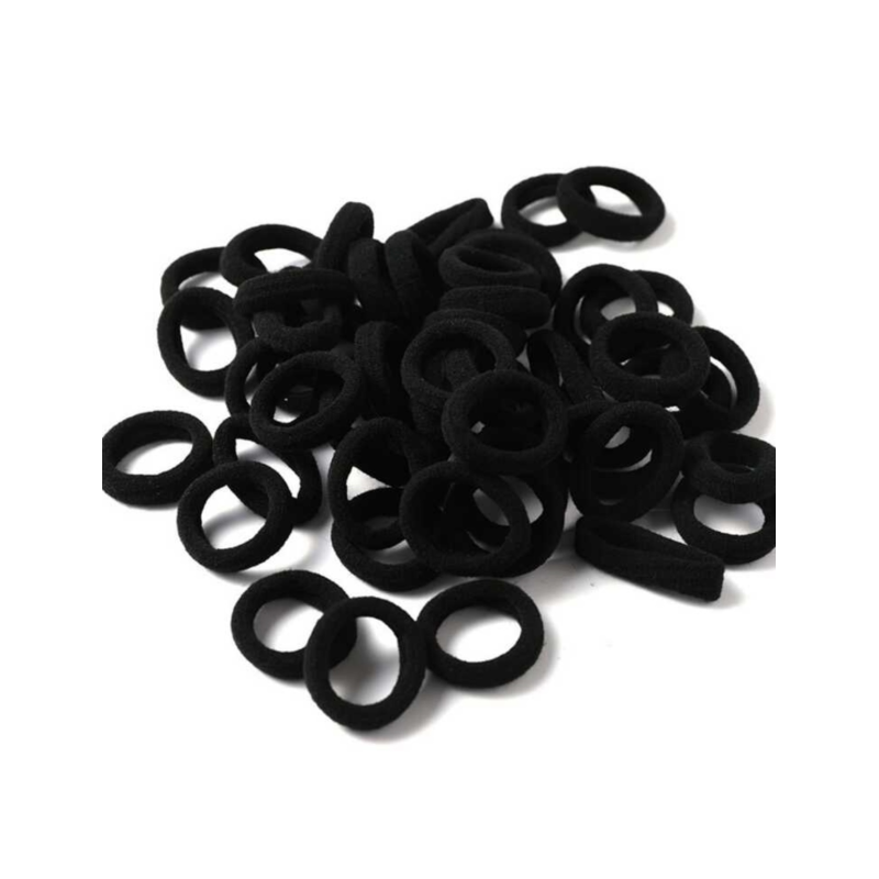 Elastique cheveux Noir (25 pièces) par AYA PARIS