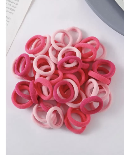 Elastique cheveux Rose (25 pièces) par AYA PARIS