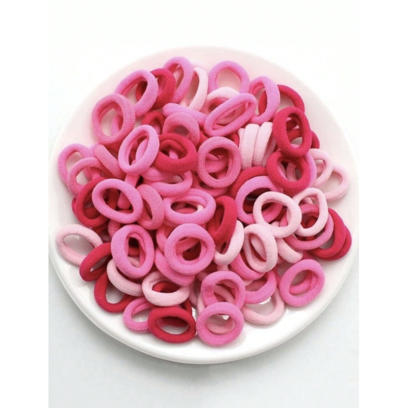 Elastique cheveux Rose (25 pièces) par AYA PARIS