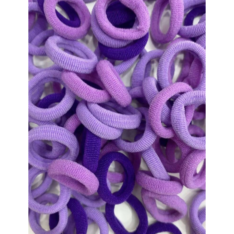 Elastique cheveux Violet (25 pièces) par AYA PARIS