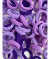 Elastique cheveux Violet (25 pièces) par AYA PARIS