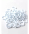 Elastique cheveux Blanc (25 pièces) par AYA PARIS