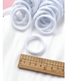 Elastique cheveux Blanc (10 pièces) par AYA PARIS