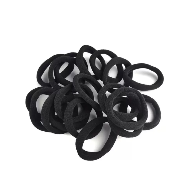 Elastique cheveux Noir (10 pièces) par AYA PARIS