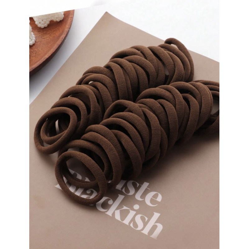 Elastique cheveux Marron (10 pièces) par AYA PARIS