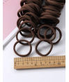 Elastique cheveux Marron (10 pièces) par AYA PARIS