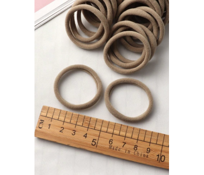 Elastique cheveux Marron Clair (10 pièces) par AYA PARIS