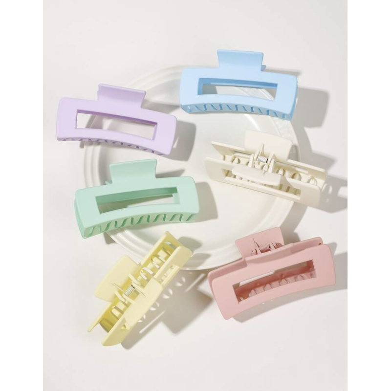 Pinces à Cheveux Pastel (6 pièces) par AYA PARIS