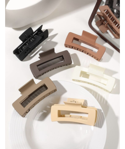 Pinces à Cheveux Marron (6 pièces) par AYA PARIS