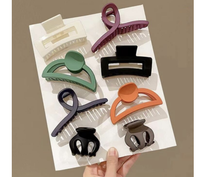 Pinces à Cheveux Multicolore (8 pièces) par AYA PARIS