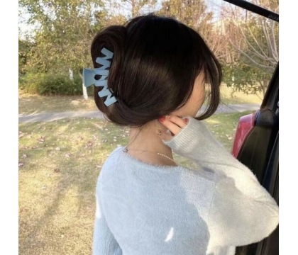 Pinces à Cheveux Bleu (8 pièces) par AYA PARIS 2
