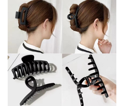 Pinces à Cheveux Noir (8 pièces) par AYA PARIS 1